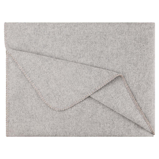 Steiner1888 Wolldecke Alina Marmor