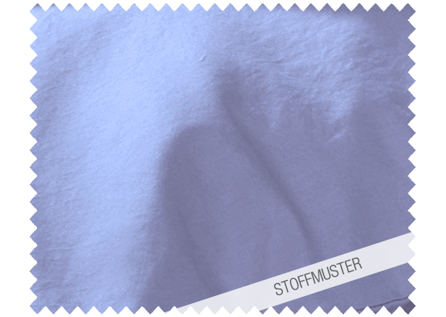 Hochwertiges Stoffmuster in Tintenblau aus gewaschener Baumwolle mit charakteristischer Knitteroptik. Butterweiche Textur und angenehm auf der Haut. Perfekt für moderne Bettwäsche. Stoffmuster zu Bettwäsche Tintenblau Gewaschene Baumwolle, Hersteller: Stoffkontor