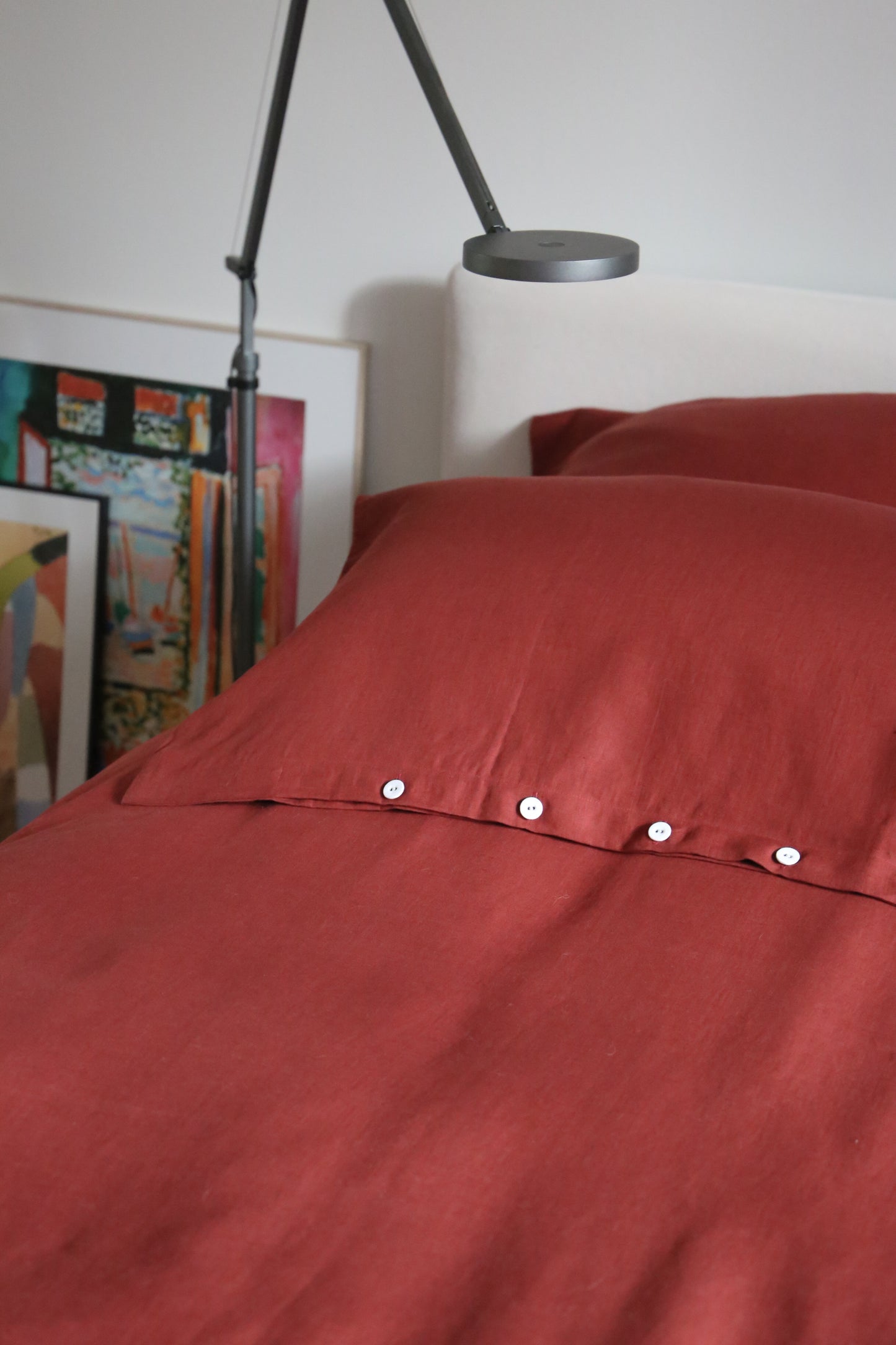 Bettwäsche Reines Leinen Tandoori, vorgewaschen