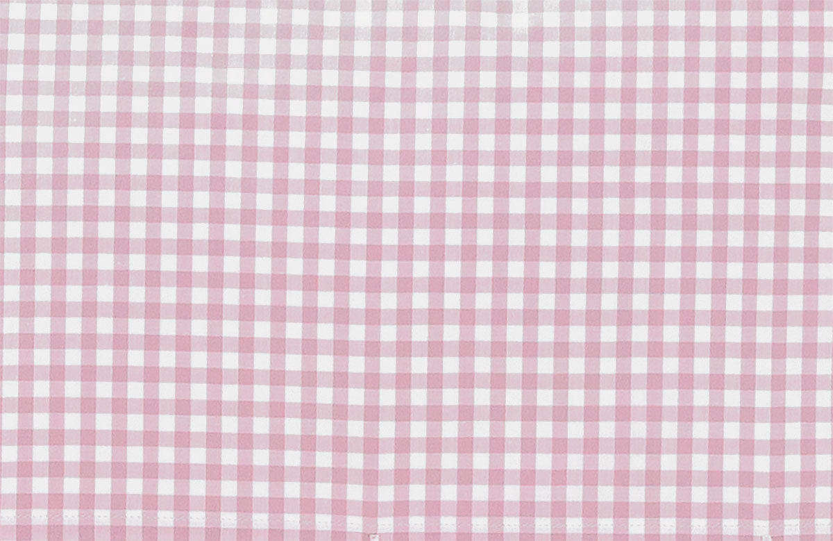 Bettwäsche Babyrosa Vichy Karo: Karierte Bettwäsche in Rosa und Weiß, hochwertige Baumwolle mit traditioneller Vichy-Karostruktur, perfekt für ein harmonisches Schlafzimmer-Design