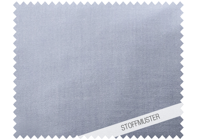 Hochwertiges Stoffmuster der Bettwäsche Amalfi in elegantem Mittelblau-Weiss Damast. Melierte Satinbindung zeigt subtile Farbübergänge und edle Textur. Ideal für luxuriöse Bettwäsche und Spannbettlaken. Stoffmuster, Hersteller: Stoffkontor