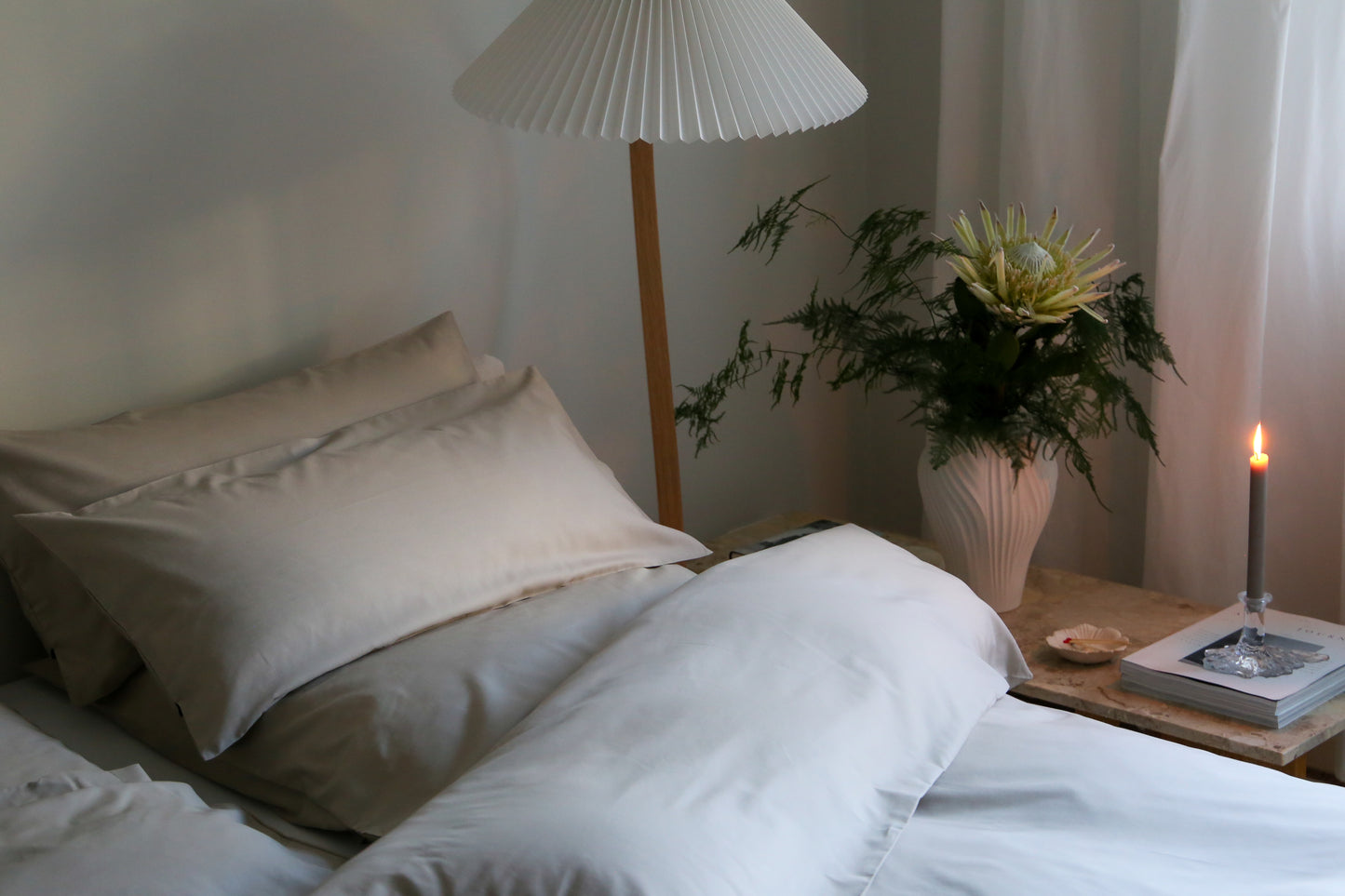 Bettwäsche Düne, Damast