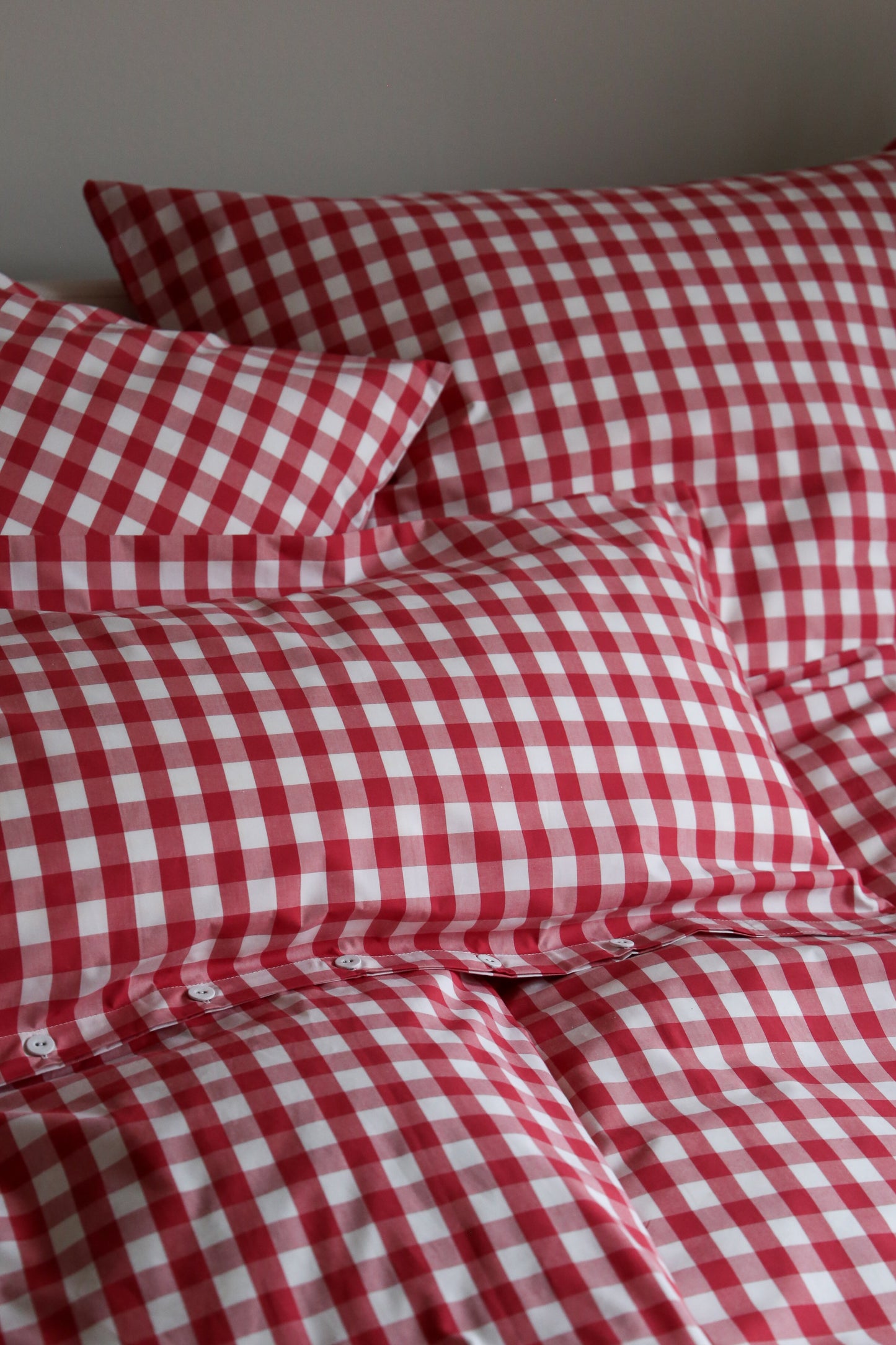 Bettwäsche Red Nose Red Karo 18mm