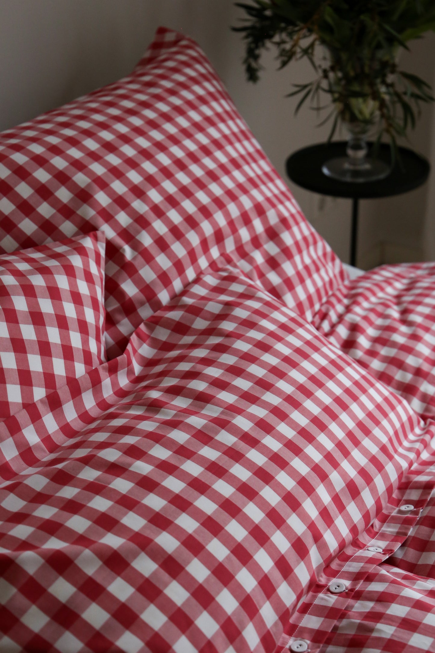 Bettwäsche Red Nose Red Karo 18mm