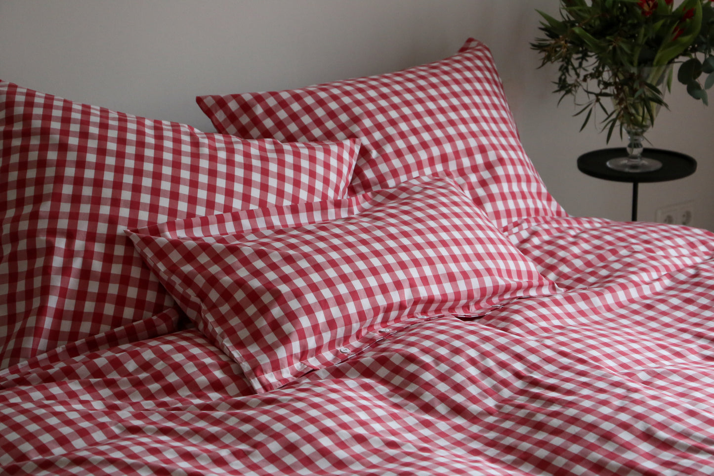 Bettwäsche Red Nose Red Karo 18mm