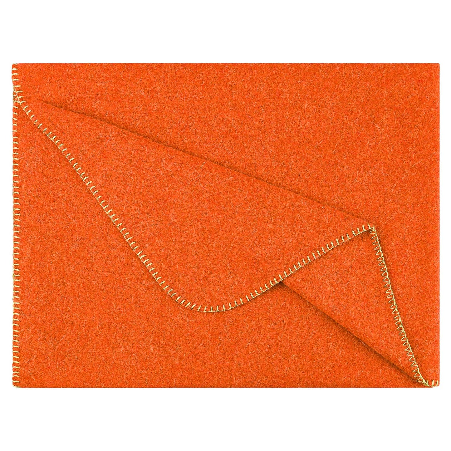 Steiner1888 Wolldecke Alina Mandarin
