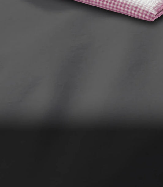Spannlaken dunkelgrau Baumwollperkal