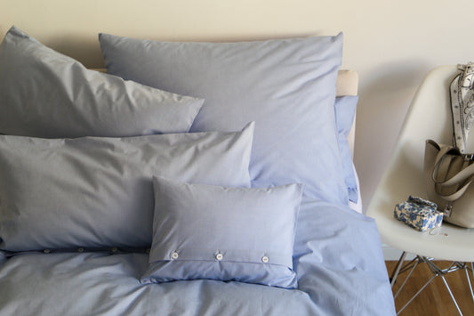 Bettwäsche Chambray River Blue