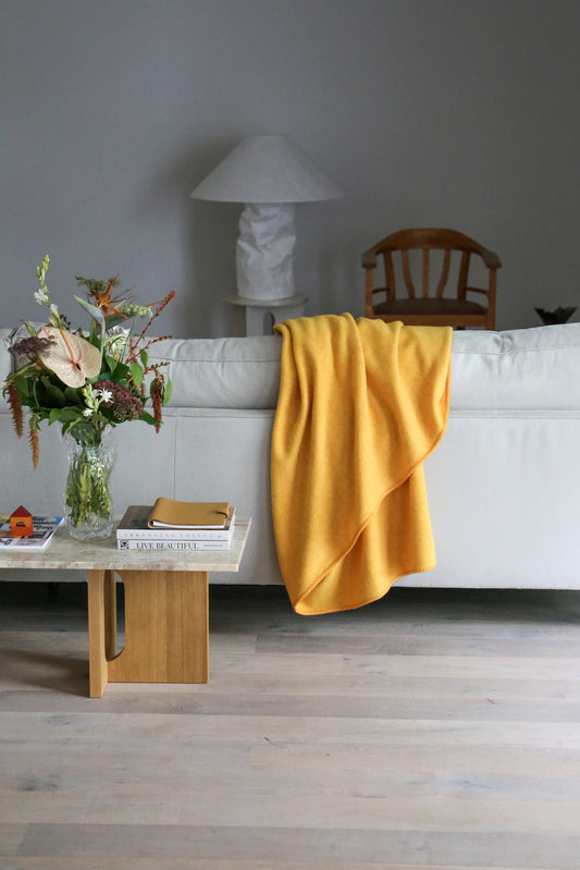 Steiner1888 Wolldecke Sophia Narzisse