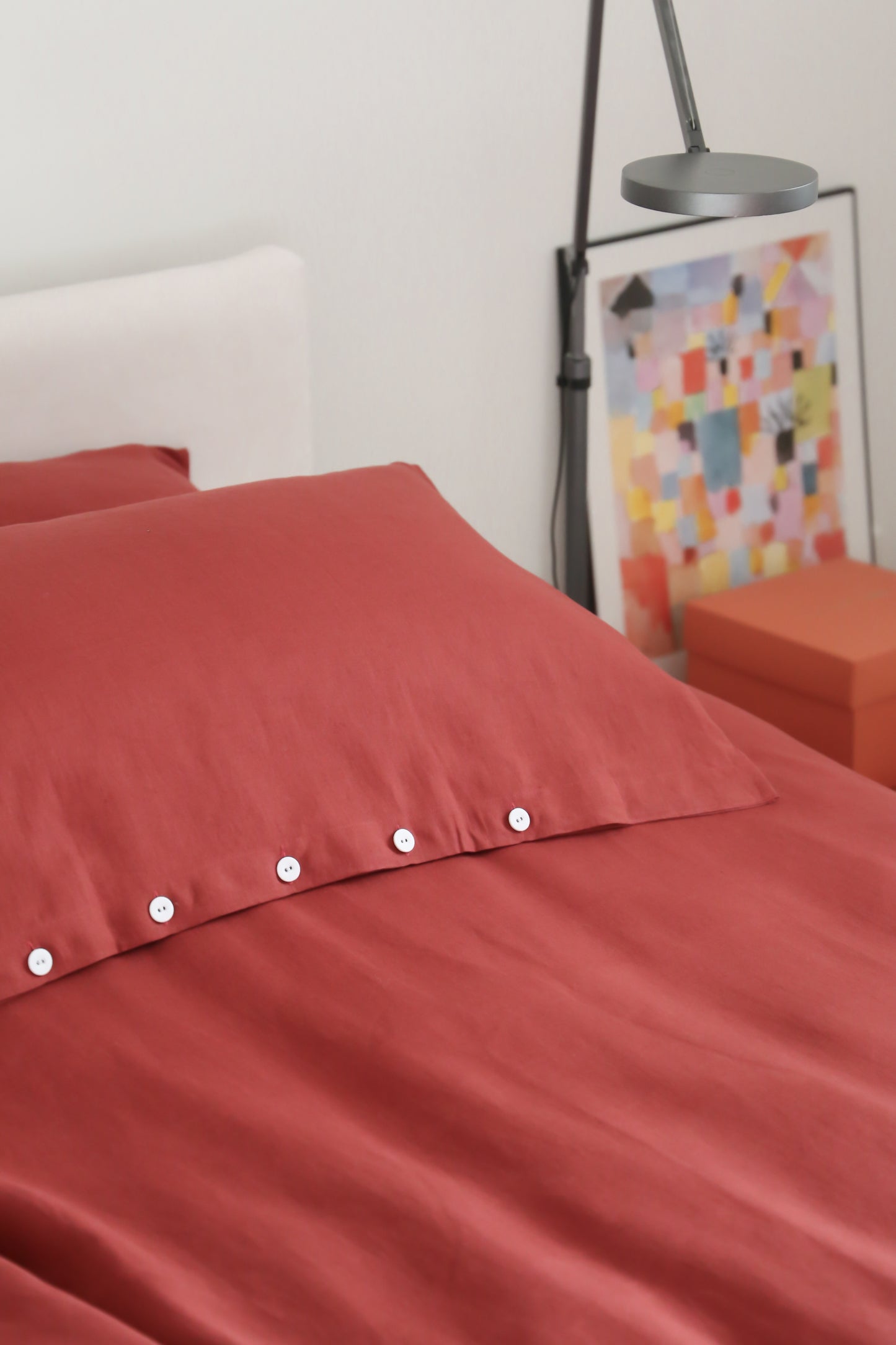 Bettwäsche Reines Leinen Tandoori, vorgewaschen