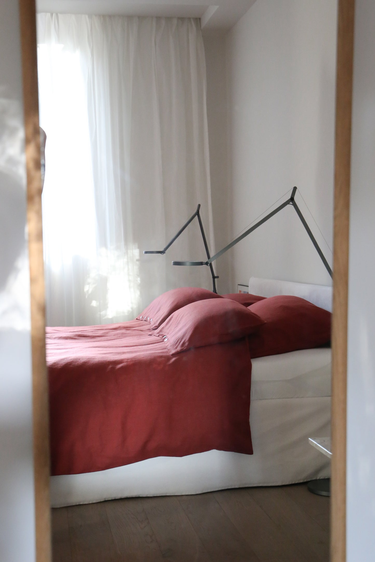 Bettwäsche Reines Leinen Tandoori, vorgewaschen