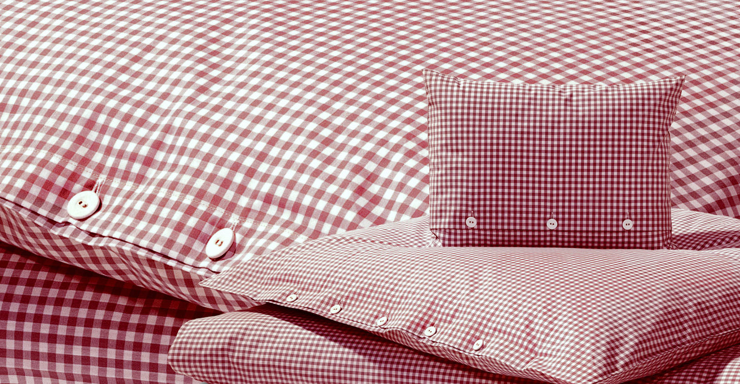 Bettwäsche Red Nose Red Vichy Karo