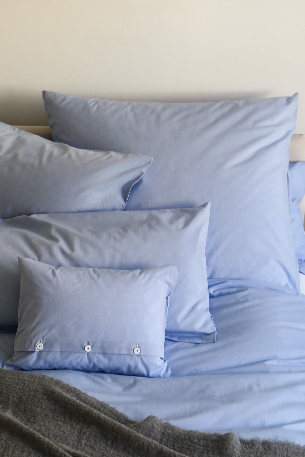 Bettwäsche Chambray River Blue