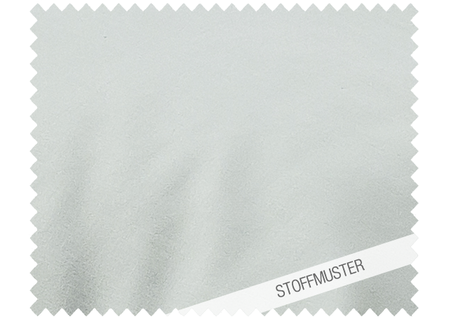 Stoffmuster zu Bettwäsche Alice Damast: Hochwertiges Stoffmuster in elegantem Wassergrün-Grau, meliert gewebt im edlen Satinbindung mit weißem Kettfaden. Exklusive italienische Damastqualität für luxuriöse Bettwäsche. Home page, Stoffmuster, Hersteller: Stoffkontor