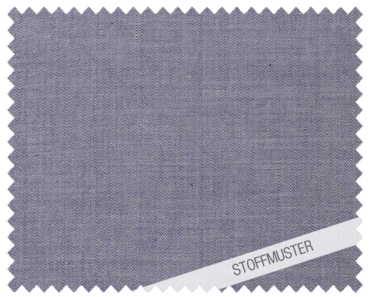 Stoffmuster zu Bettwaesche Bluette Damast: Hochwertiges Satingewebe in kraftvollem Blau mit weissem Kettfaden, elegant meliert. Premium Bettwaesche-Stoffprobe mit beidseitig nutzbarer Struktur. Stoffmuster, Hersteller: Stoffkontor
