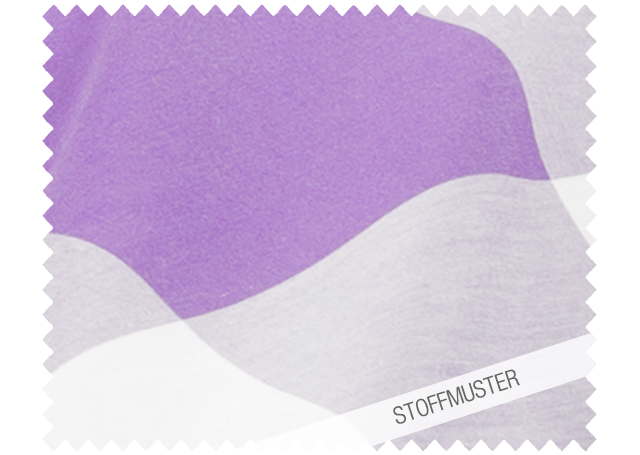 Stoffmuster einer hochwertigen Bettwäsche in elegantem Pflaume und Ecru, großes Karomuster aus reiner Baumwolle. Harmonische Farbkombination für modernes Schlafambiente. Stoffmuster zu Bettwäsche Grosses Karo Pflaume, Hersteller: Stoffkontor