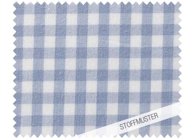 Stoffmuster zu Bettwäsche Nordisch by Nature Vichy Karo Hellblau: Hochwertiges Stoffmuster mit klassischem Karomuster in Hellblau und Weiß, ideal für skandinavische Bettwäsche. Garngefärbte Baumwolle in Premium-Qualität von Stoffkontor.