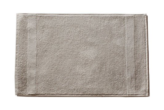 Handtuch Fyber Carrara Grigio - Hochwertiges Handtuch in elegantem Mittelgrau mit blauem Unterton. Klassisches Design mit dezenter Bordüre, perfekt für moderne Badezimmer. Weiche Baumwollqualität für angenehmen Komfort. Handtücher, Hersteller: Carrara